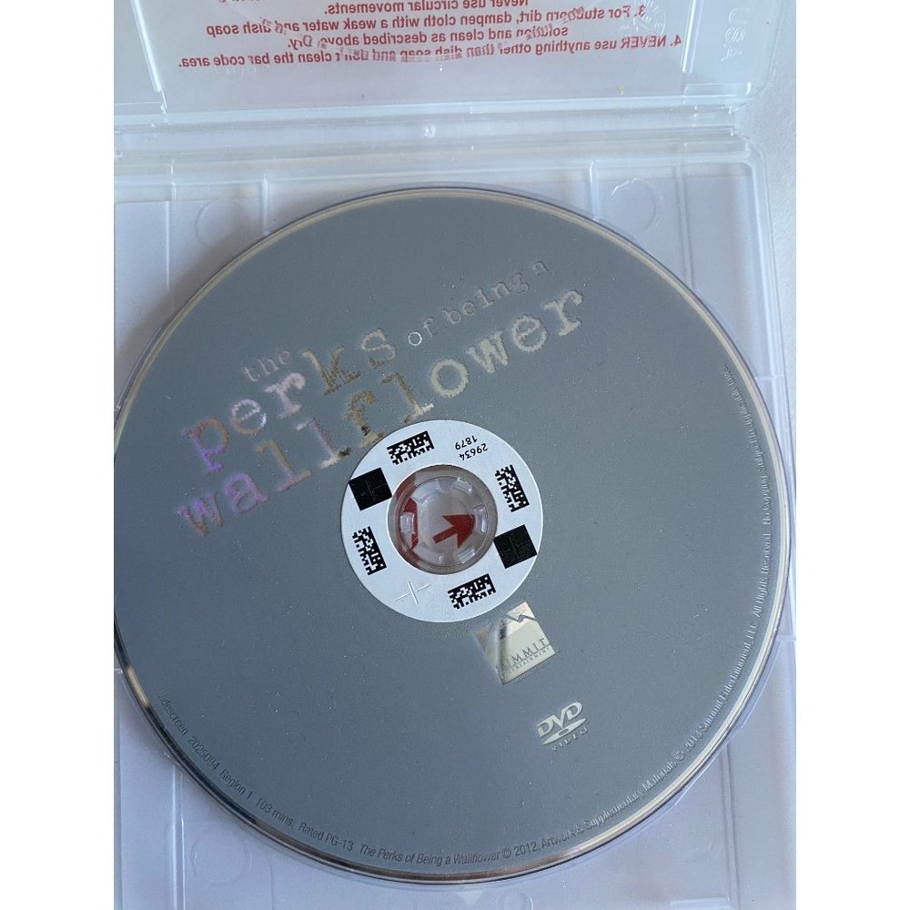 AS IS perks of being a wallflower movie dvd